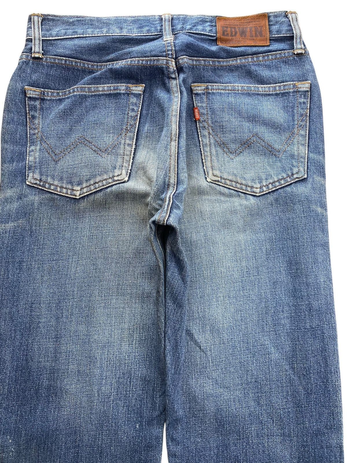 Edwin Edwin Faded Wash Straight Leg Style Jeans Size US 28 / EU 44 - 4 Thumbnail