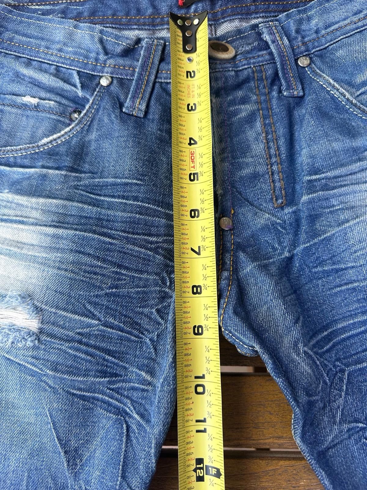 Takeshy Kurosawa Takeshy Kurosawa Distressed Jeans 32x32 made in Italy Size US 32 / EU 48 - 7 Thumbnail