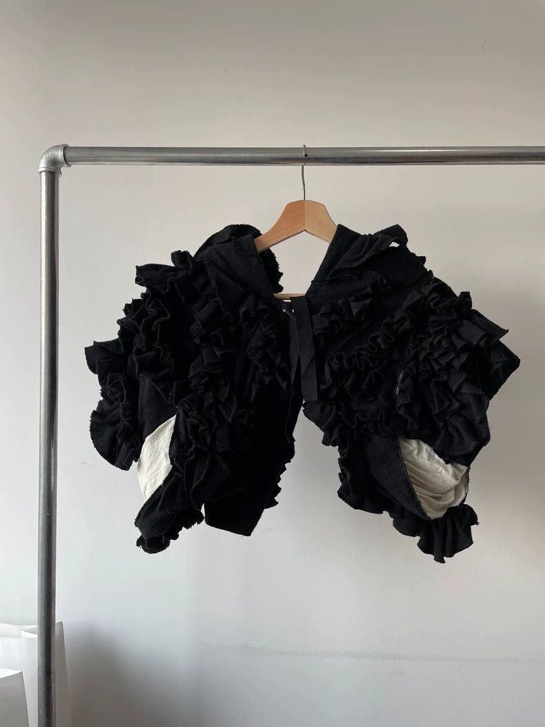 Comme des Garcons Comme des Garcons size F Black jacket Size M / US 6-8 / IT 42-44 - 2 Thumbnail