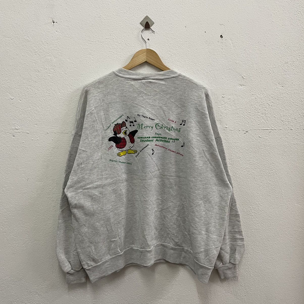 Jerzees × Vintage 🔥Vintage 1997 Jerzees Merry Christmas Sweatshirts Size US XL / EU 56 / 4 - 2 Thumbnail