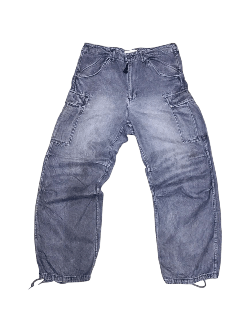 Avirex Vintage Avirex Distressed Denim Cargo Pants Size US 36 / EU 52 - 1 Thumbnail