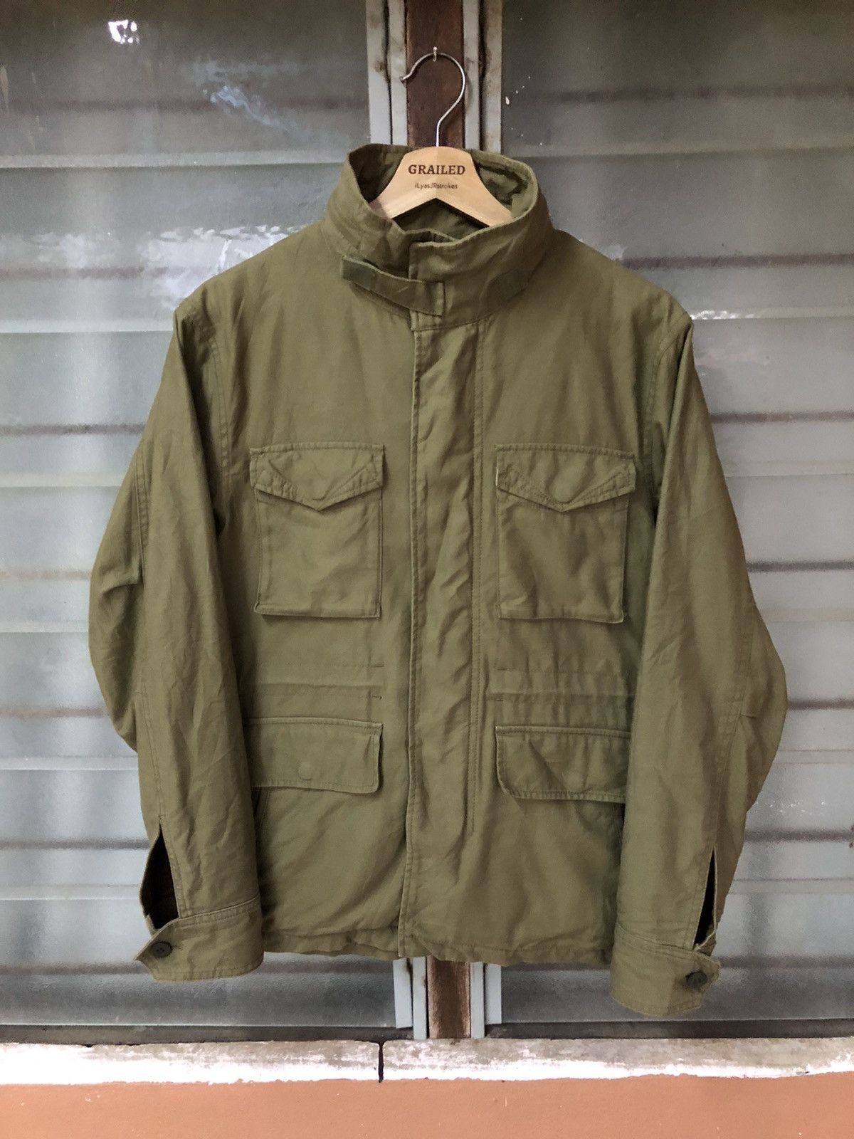 If Six Was Nine × Journal Standard Vintage ARMY Base Exchange Store Military Jacket Size US S / EU 44-46 / 1 - 1 Thumbnail
