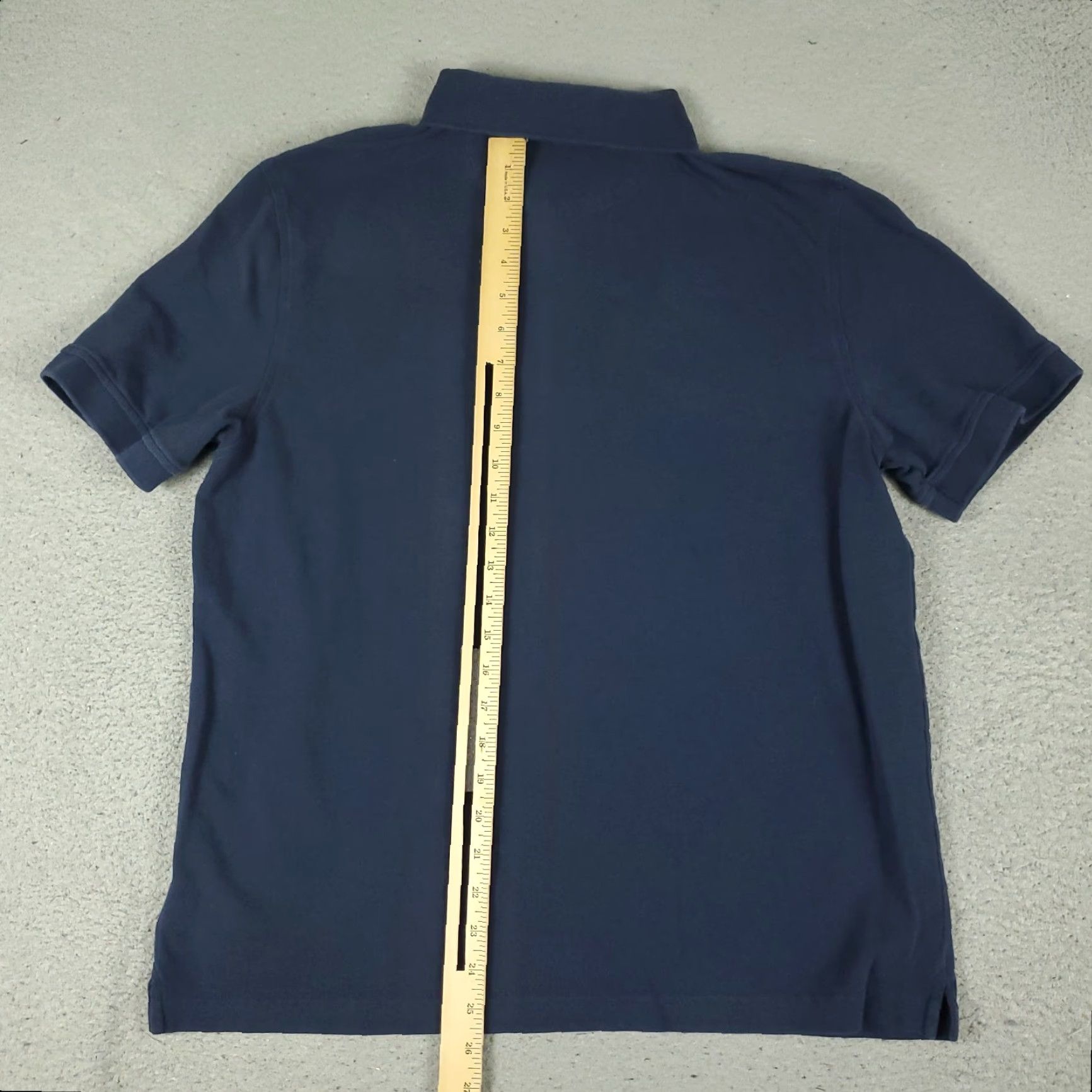 UNTUCKit UNTUCKit Polo Shirt Adult Large Blue Short Sleeve Golf Casual Mens Size US L / EU 52-54 / 3 - 3 Thumbnail