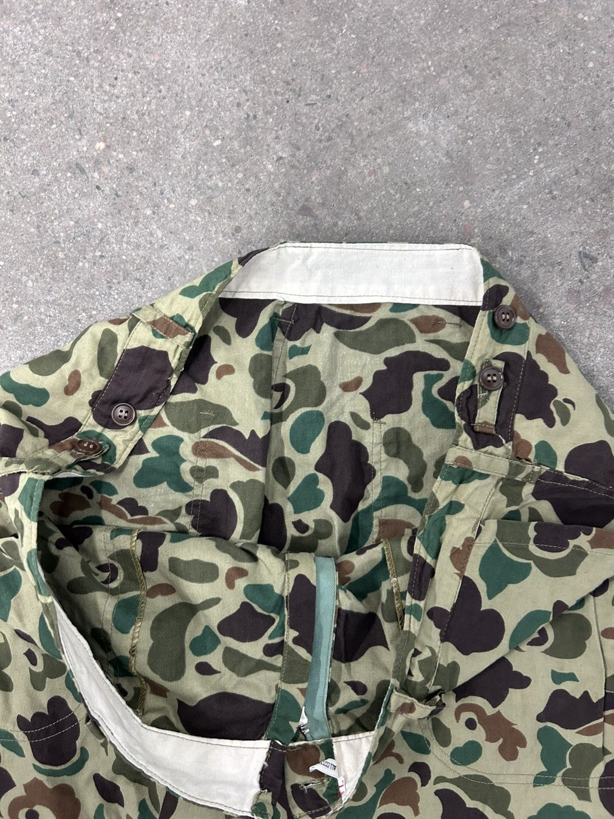 Vintage Vintage 80's Duck Camo Lightweight Military Pants Size US 36 / EU 52 - 7 Thumbnail