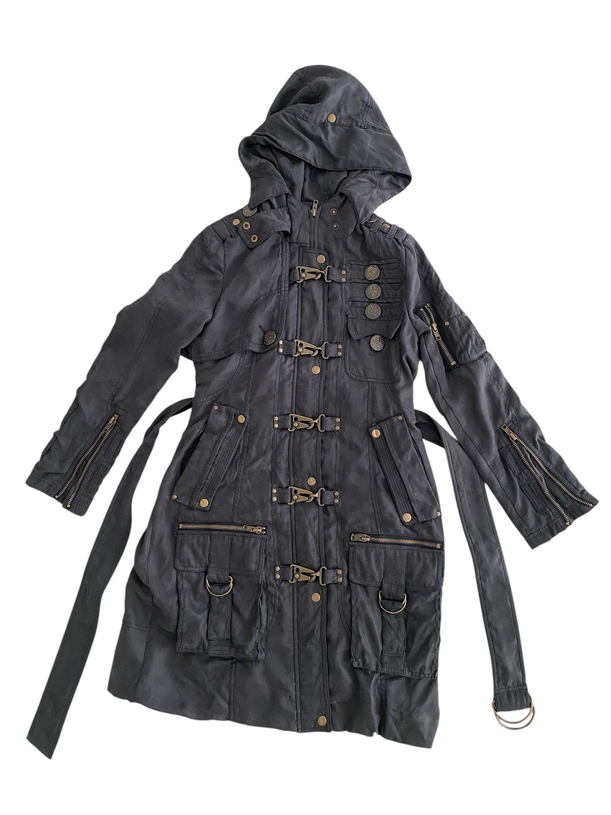Hysteric Glamour × Japanese Brand × Le Grande Bleu (L.G.B.) 🇯🇵 SWORDFISH PUNK JACKET MULTIPOCKET DESIGN L.G.B HOODIE Size US M / EU 48-50 / 2 - 1 Thumbnail