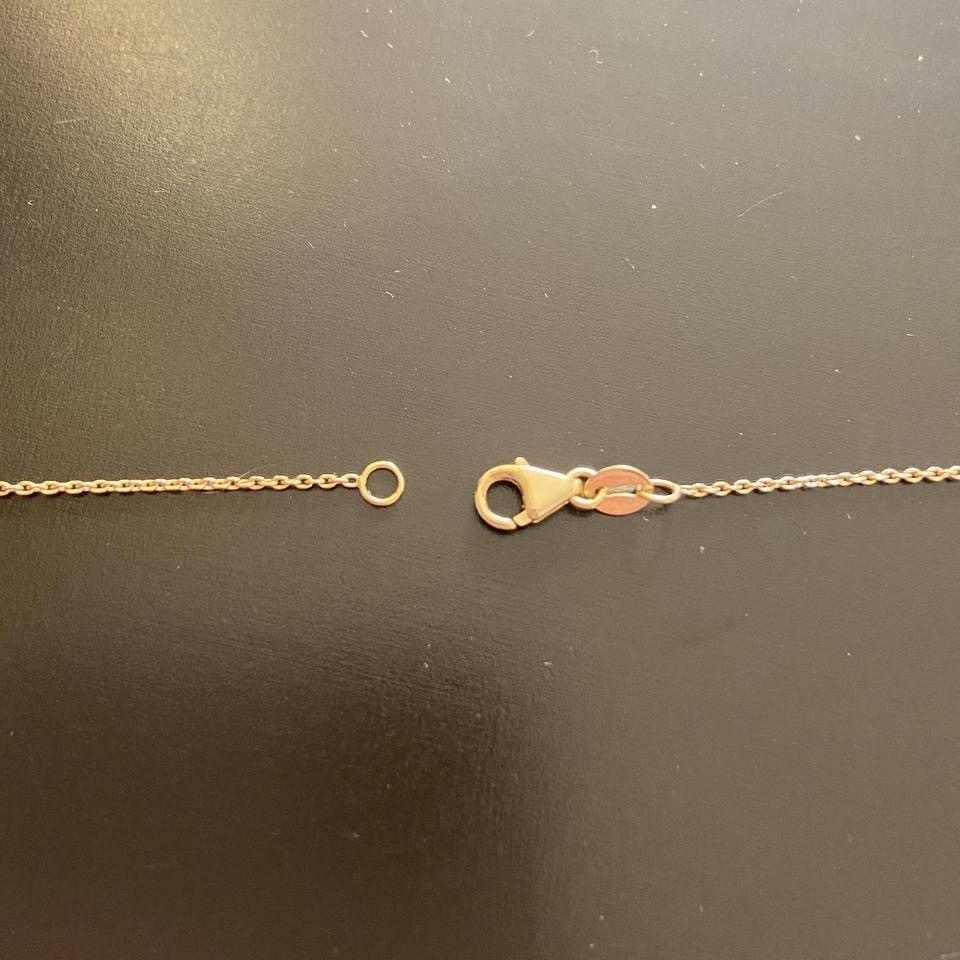 Other Real Gold Solid 14k Gold Italian Horn and Chain Set Size ONE SIZE - 5 Thumbnail