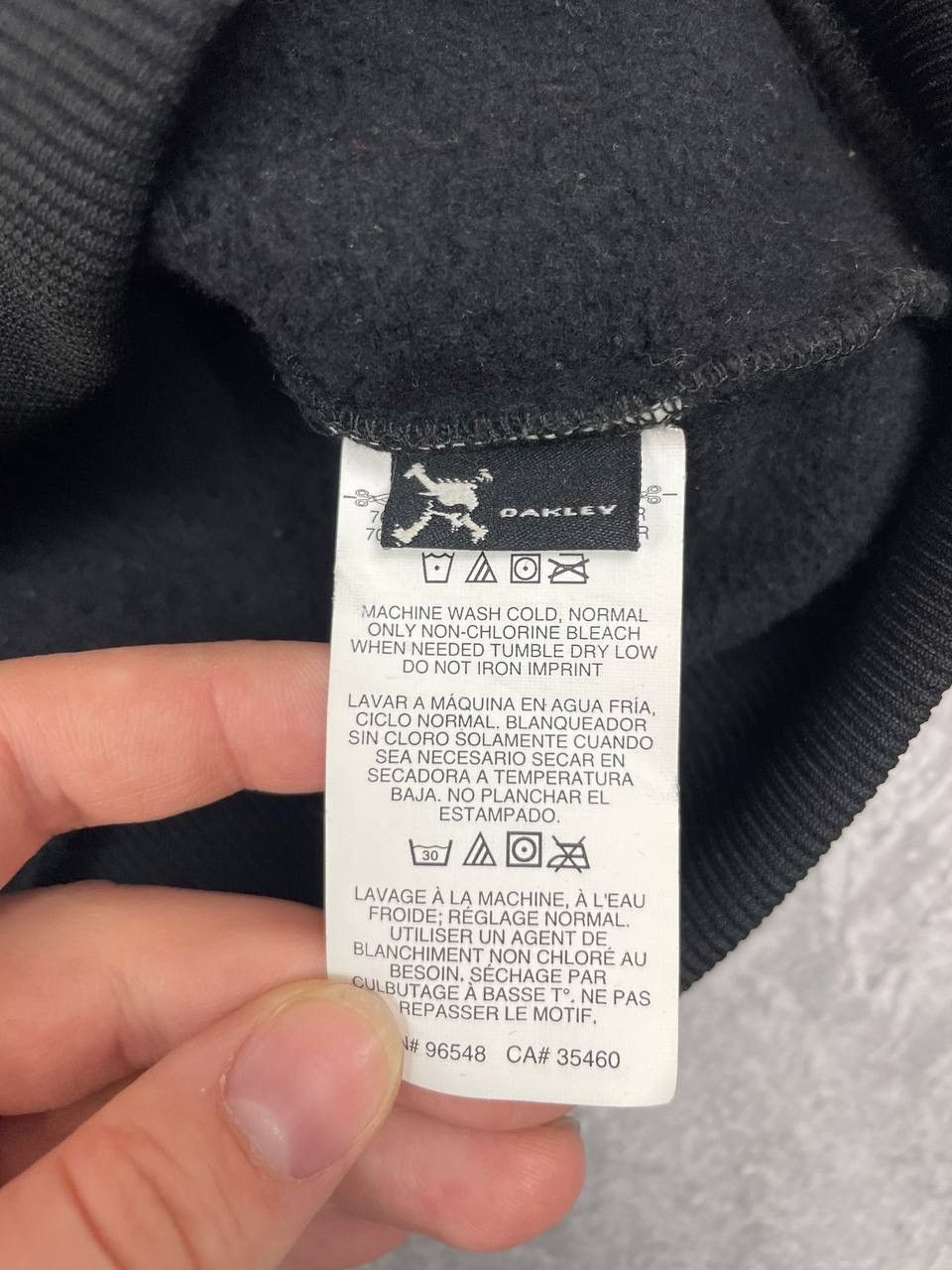 Oakley Oakley Women Long Hoodie Zip Black Size S Size S / US 4 / IT 40 - 6 Thumbnail