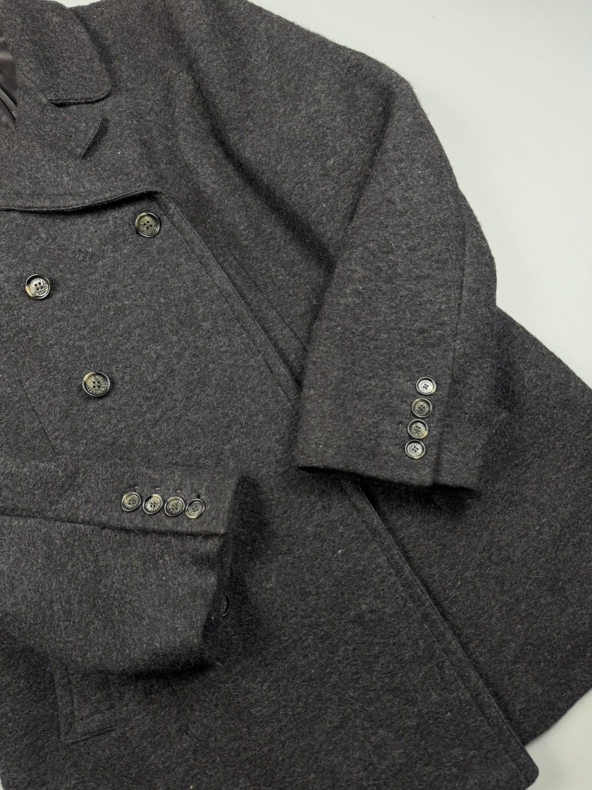 Dolce & Gabbana Dolce Gabbana Vintage Double Breasted Wool Coat Jacket 52/54 Size US L / EU 52-54 / 3 - 9 Thumbnail