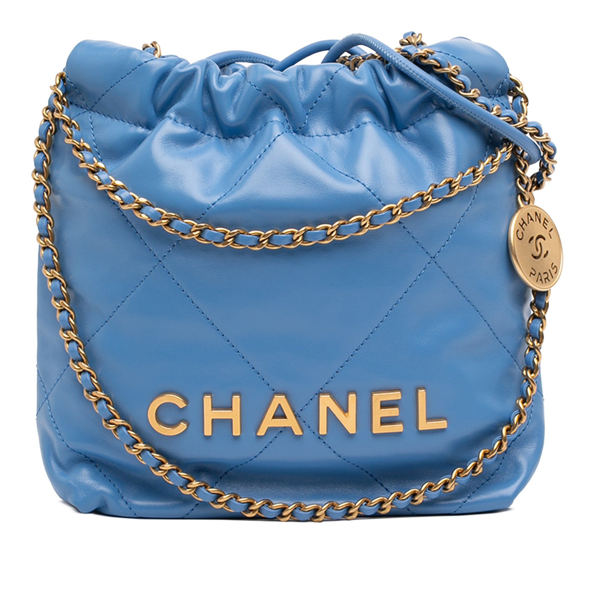 Chanel Mini Shiny Calfskin 22 Handbag Size ONE SIZE - 1 Thumbnail