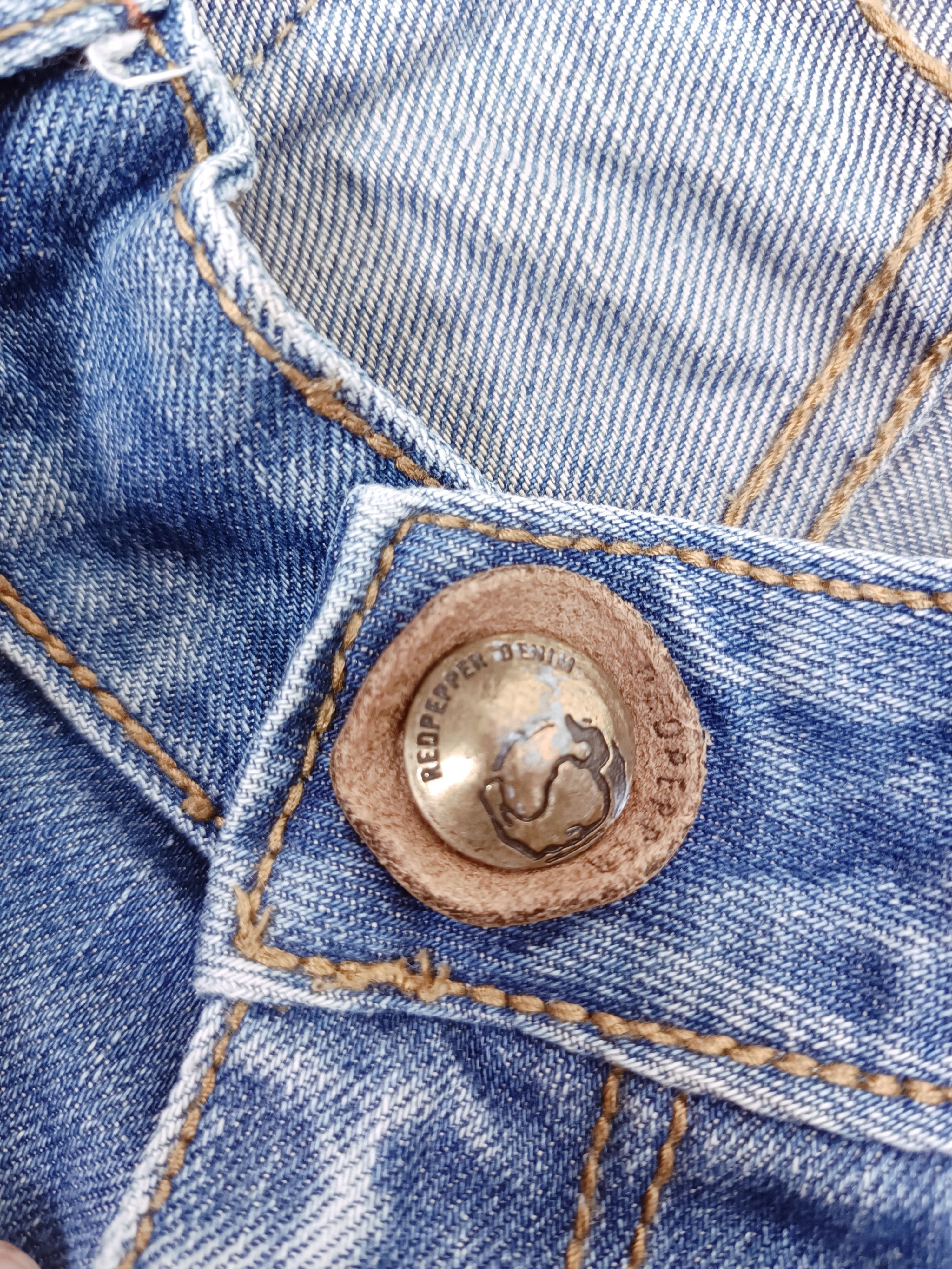Japanese Brand Vintage Red Pepper Blue Wash Flare Jeans Bell Bottom Denim Size 28" / US 6 / IT 42 - 10 Thumbnail
