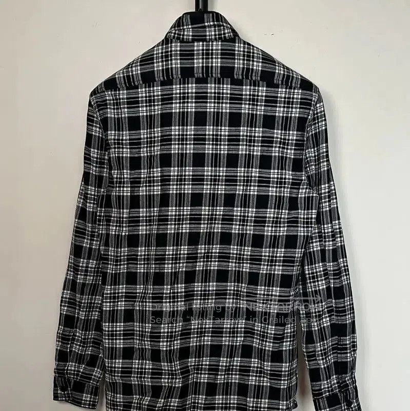 Burberry Burberry Gray Checkered Cotton Shirt for Men. Size US S / EU 44-46 / 1 - 2 Thumbnail