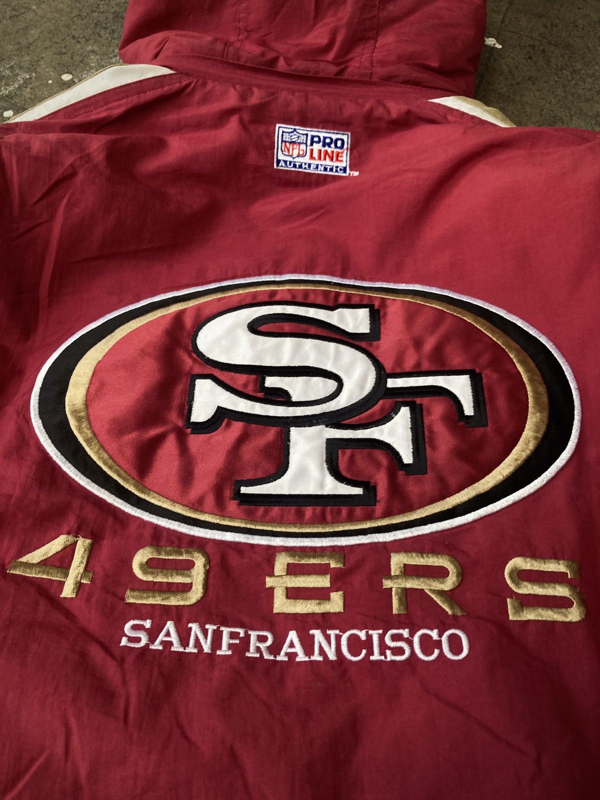 NFL × Vintage Vintage 90s Starter San Francisco 49ers Parka Size US L / EU 52-54 / 3 - 14 Thumbnail