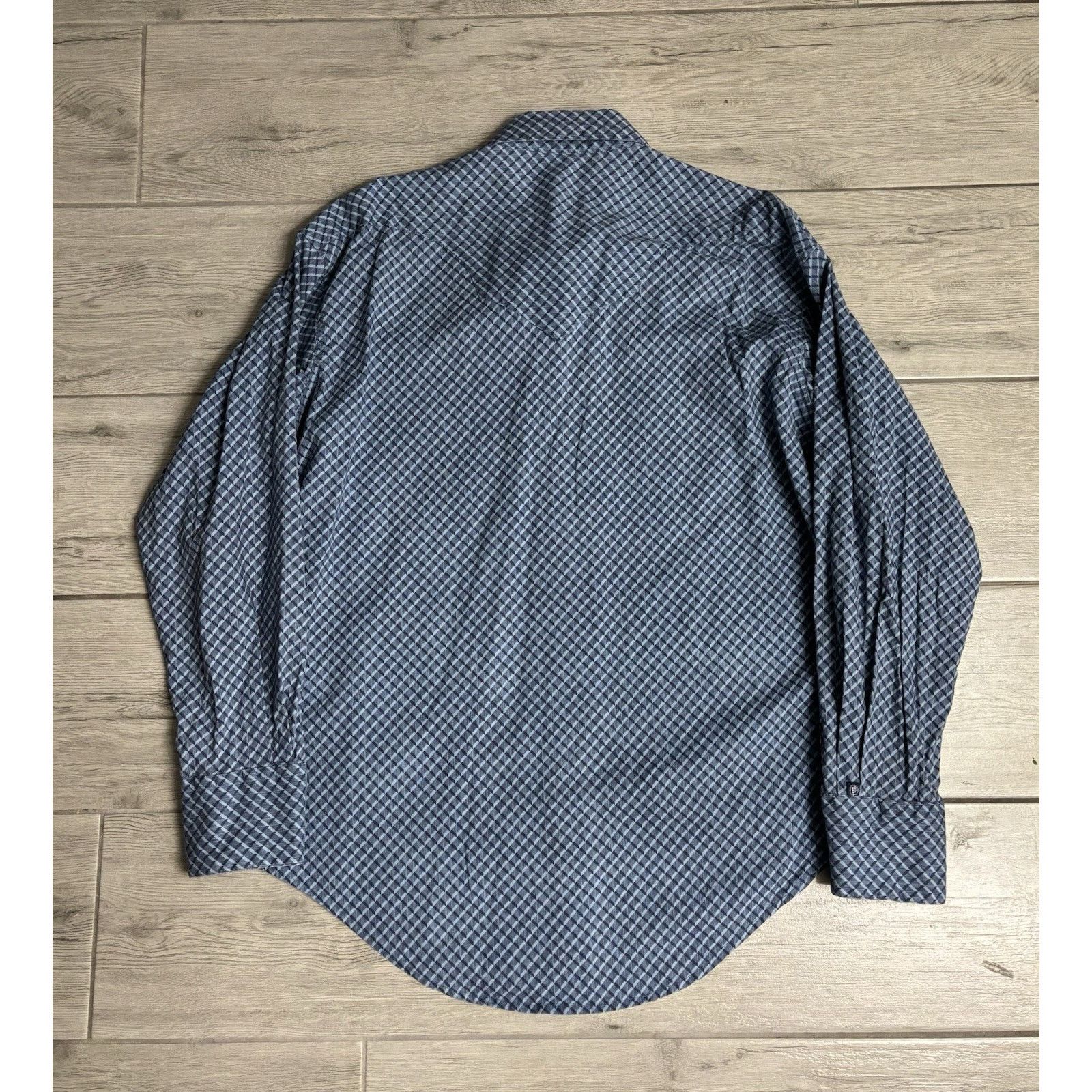 Rockmount Ranch Wear Vtg Rockmount Ranch Wear Western BlueDiamond Snap XL TruWest Size US XL / EU 56 / 4 - 9 Thumbnail