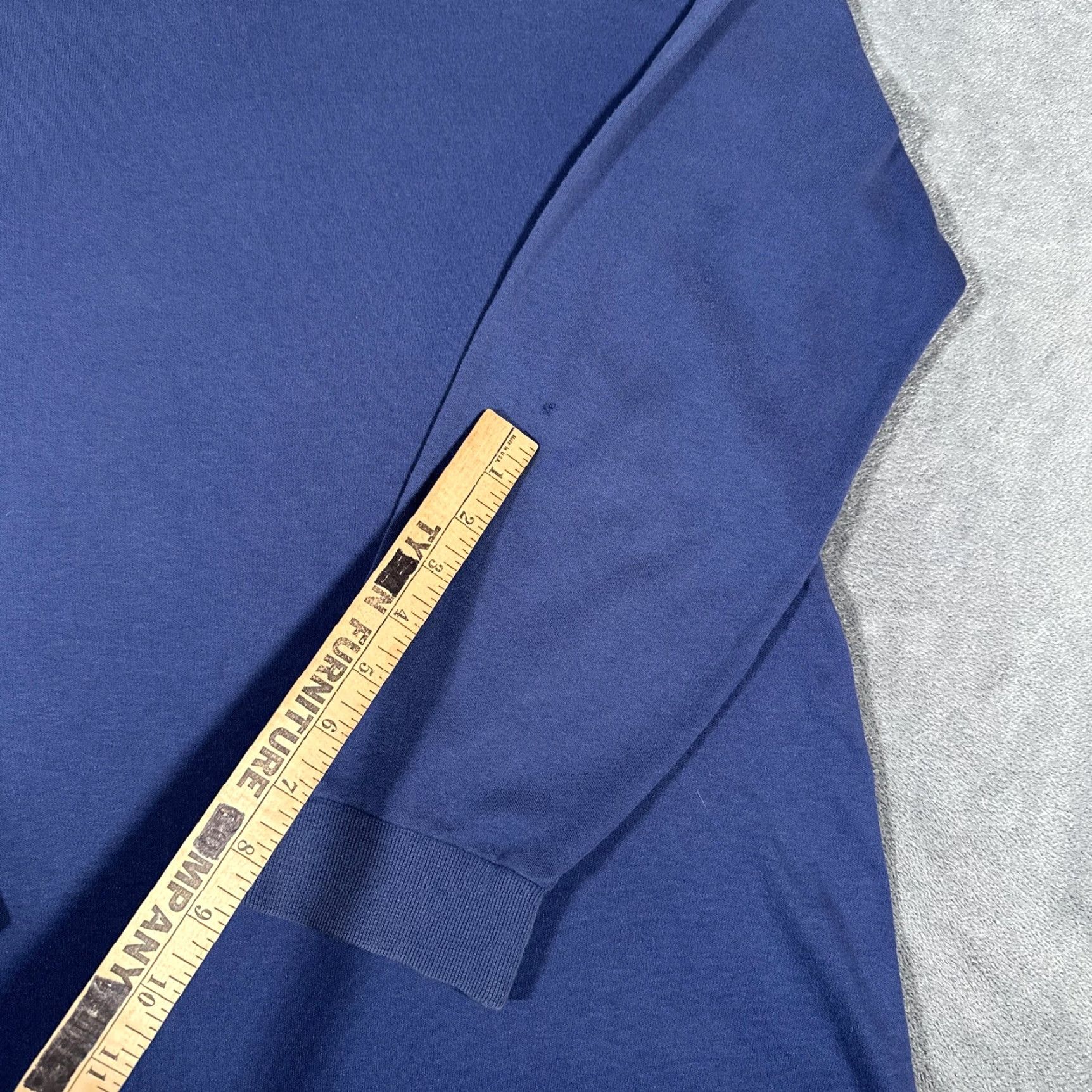 Vintage VINTAGE Woolrich Shirt Mens XL Navy Blue Mock Turtleneck Long Sleeve Cotton 90s Mens XL Navy Blue Woolrich Shirt 1990s Size US XL / EU 56 / 4 - 3 Thumbnail