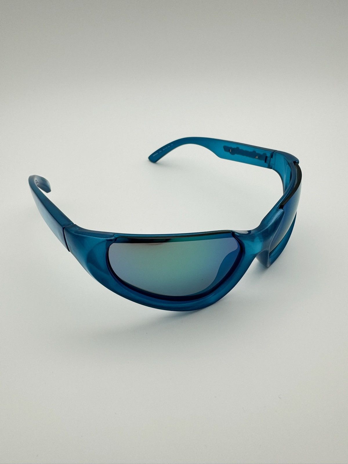Balenciaga Balenciaga Xpander Cat-Eye Frame Sunglasses - Blue Size ONE SIZE - 1 Thumbnail
