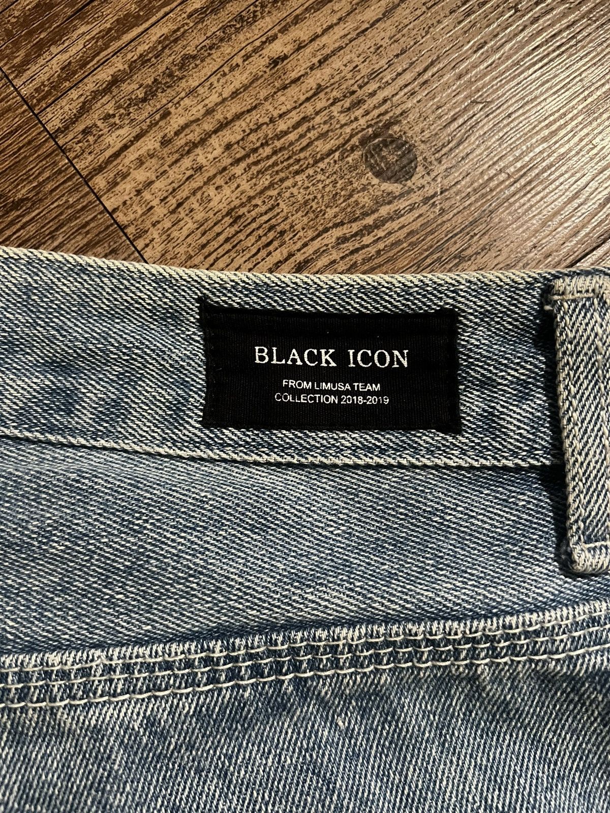 Japanese Brand × Vintage loose jeans (wide legs) Size US 34 / EU 50 - 3 Thumbnail