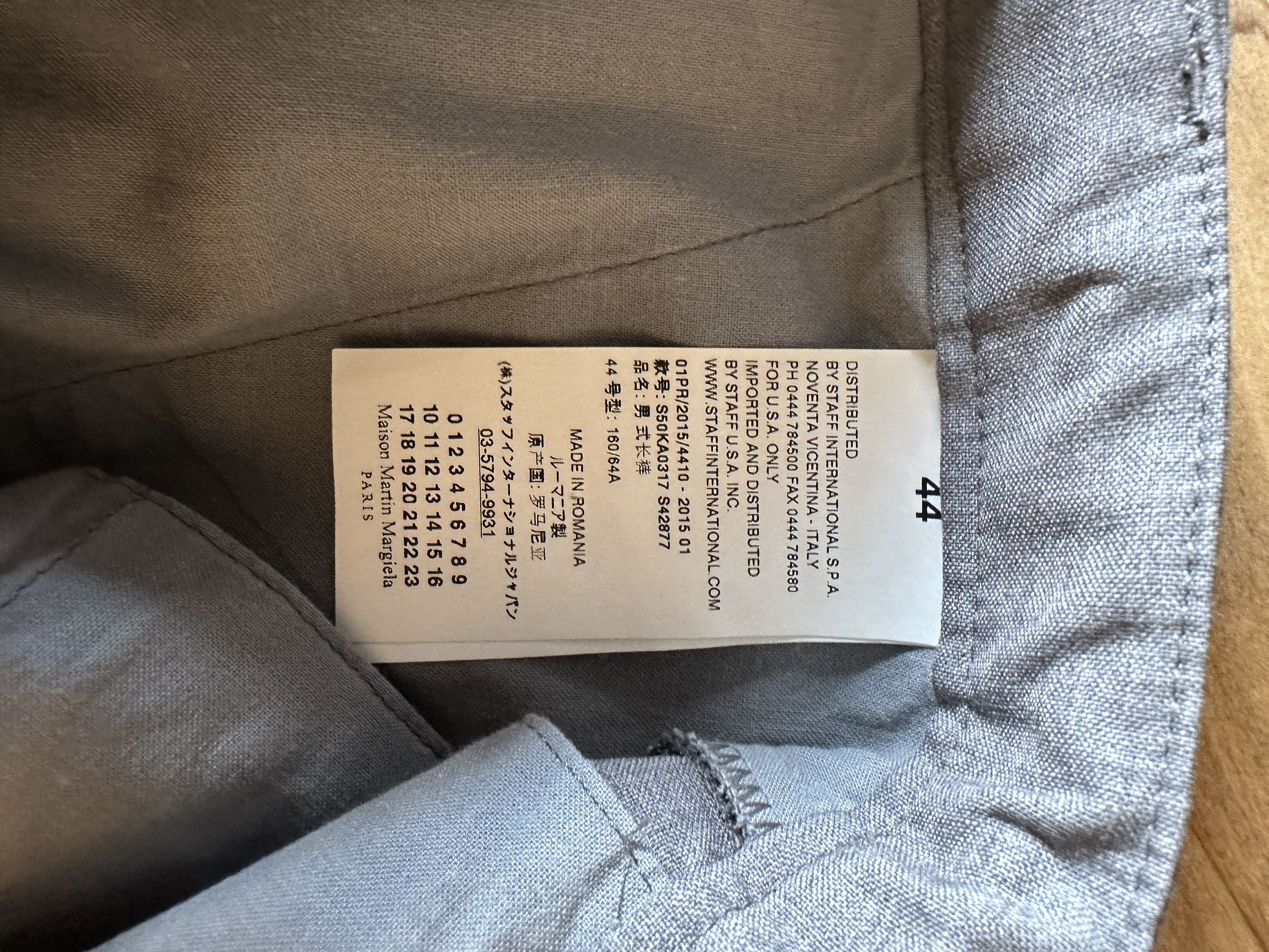Maison Margiela Maison Margiela Wool Drawstring Trousers Size US 30 / EU 46 - 7 Thumbnail