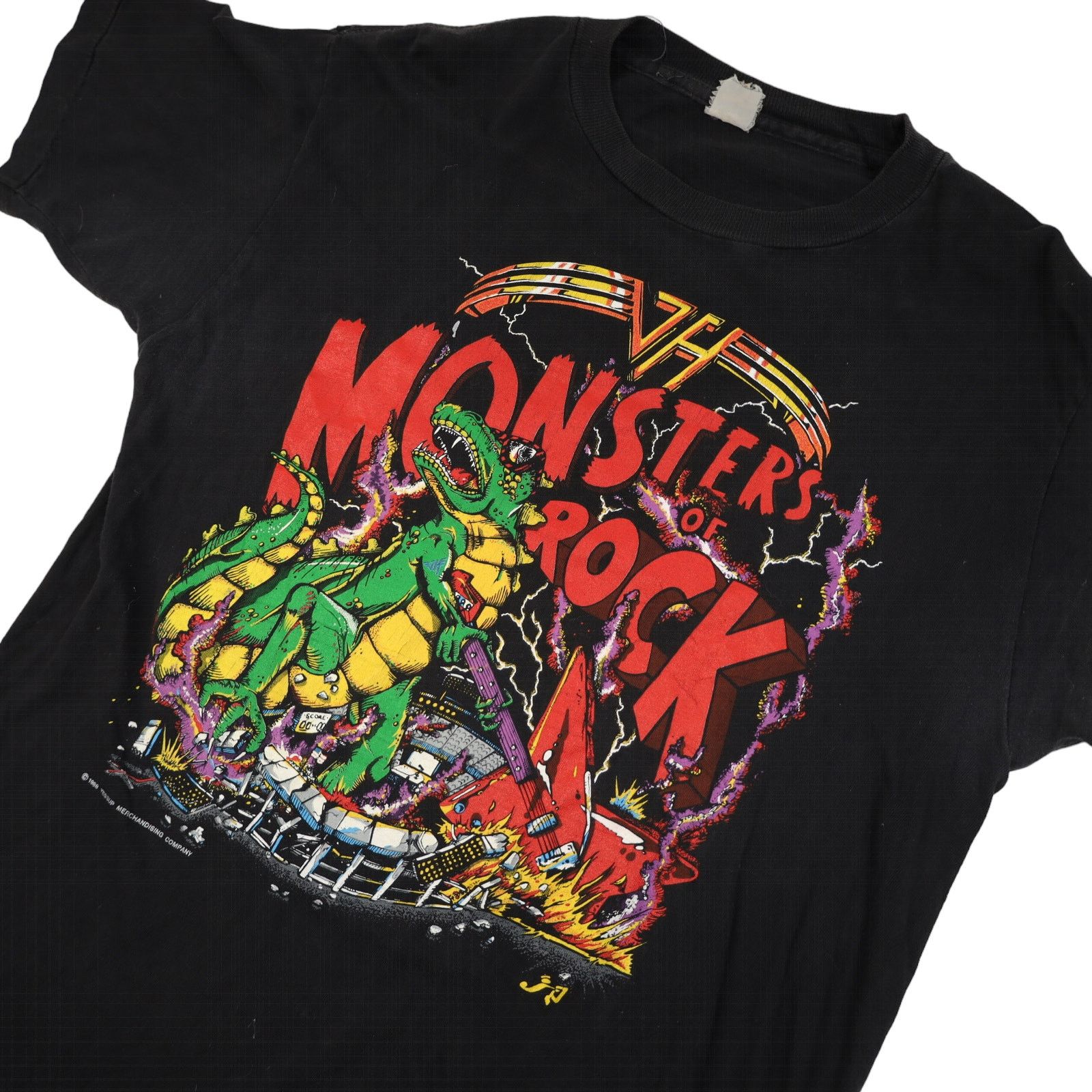 Band Tees × Vintage Vintage 1988 Van Halen Monsters of Rock Tour T Shirt Size US L / EU 52-54 / 3 - 2 Thumbnail
