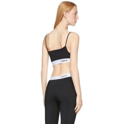 Coperni o1mle0524 Asymmetric Cropped Top in Black Size XS / US 0-2 / IT 36-38 - 4 Thumbnail