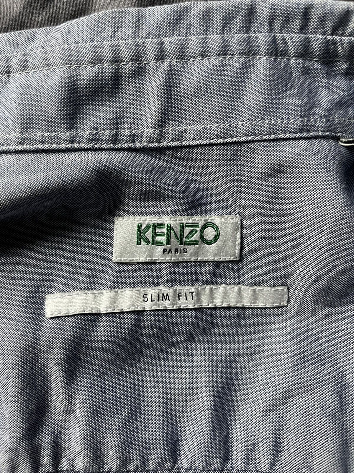 Kenzo Kenzo Button Down Small Eye Shirts Size US M / EU 48-50 / 2 - 3 Thumbnail