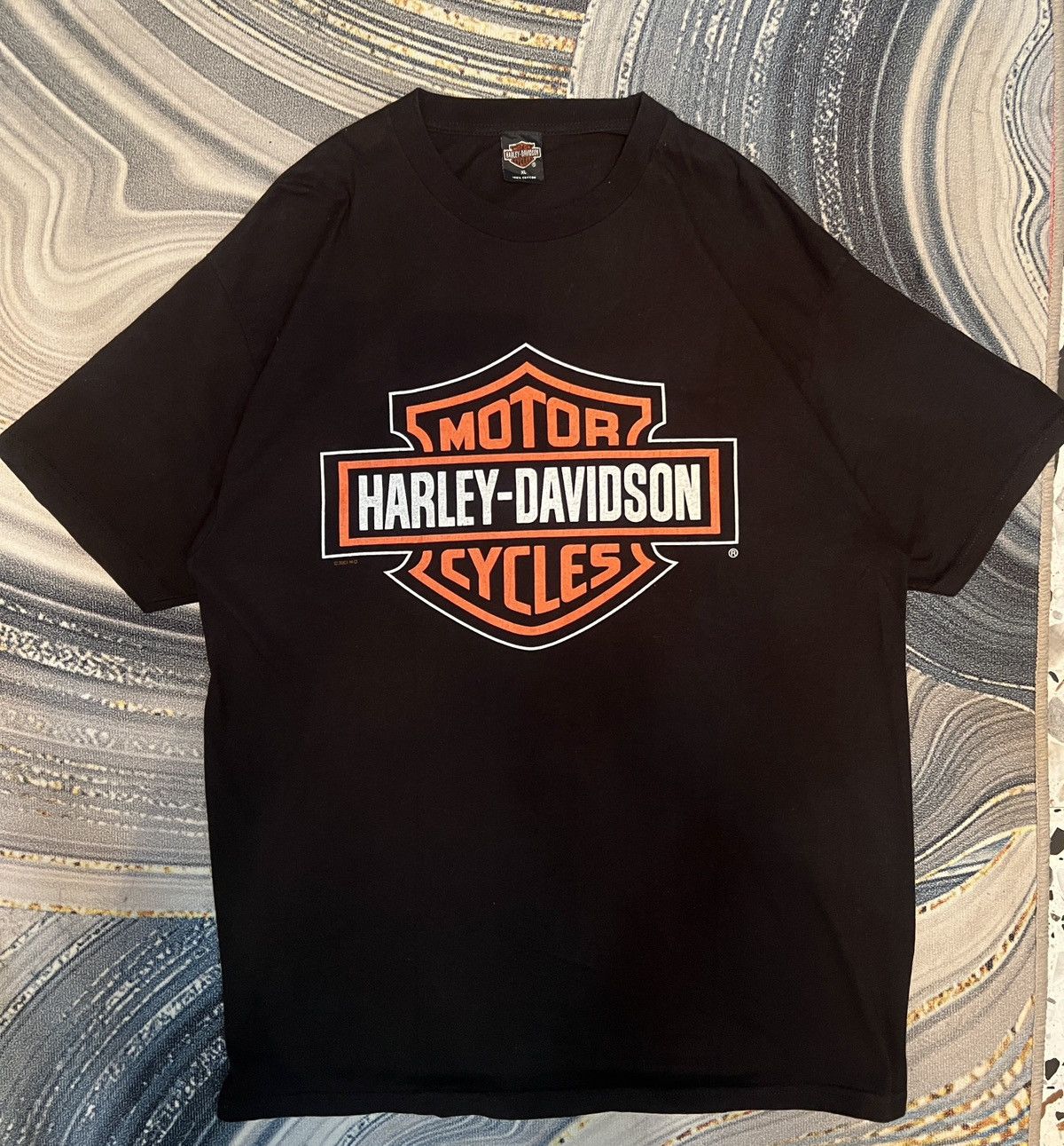 Harley Davidson Vintage Harley-Davidson T Shirt Mens Size XL Black Size US XL / EU 56 / 4 - 1 Thumbnail