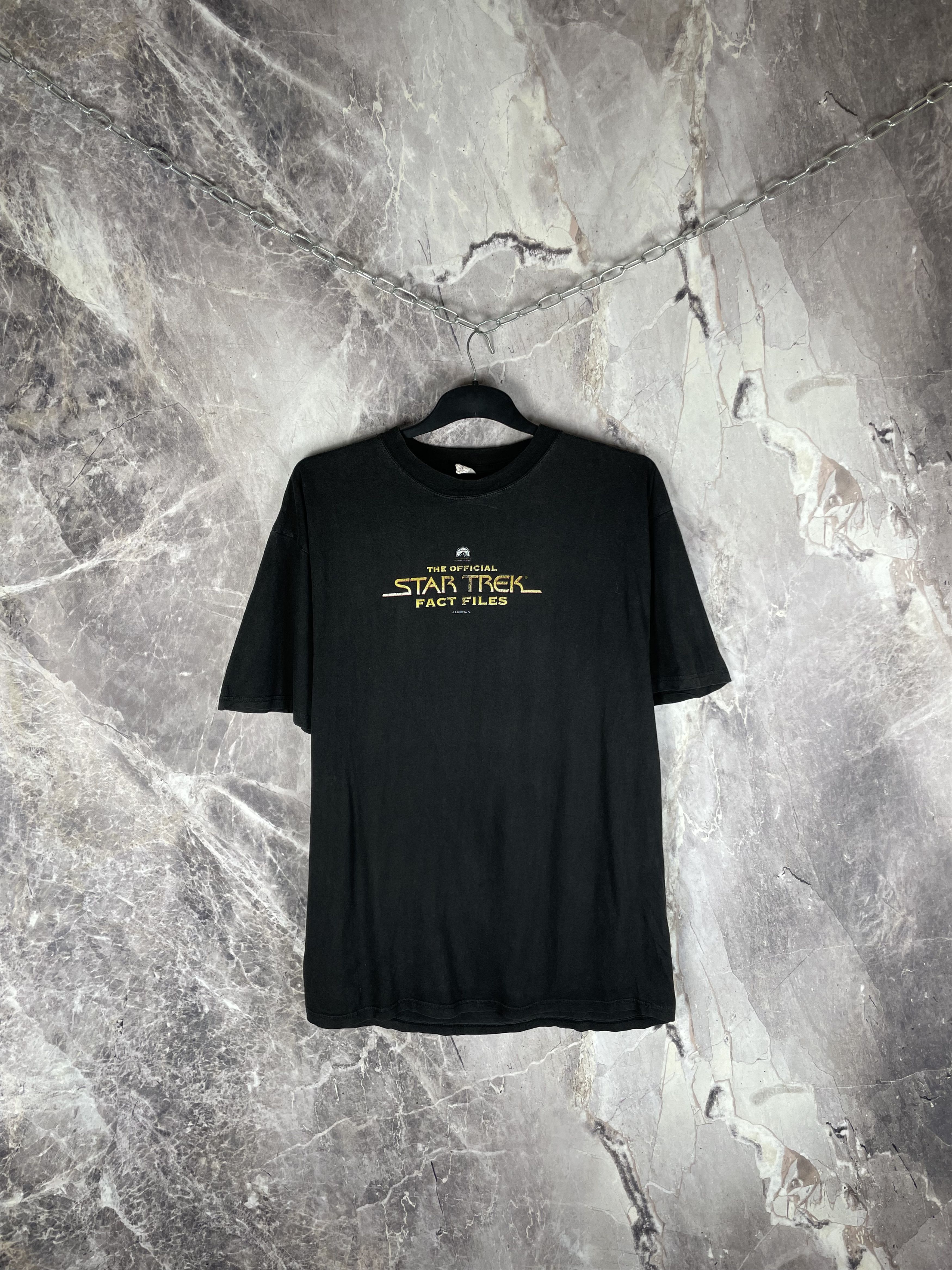 Vintage Vintage 1997 Star Trek Movie Tee T-Shirt Size US L / EU 52-54 / 3 - 1 Thumbnail