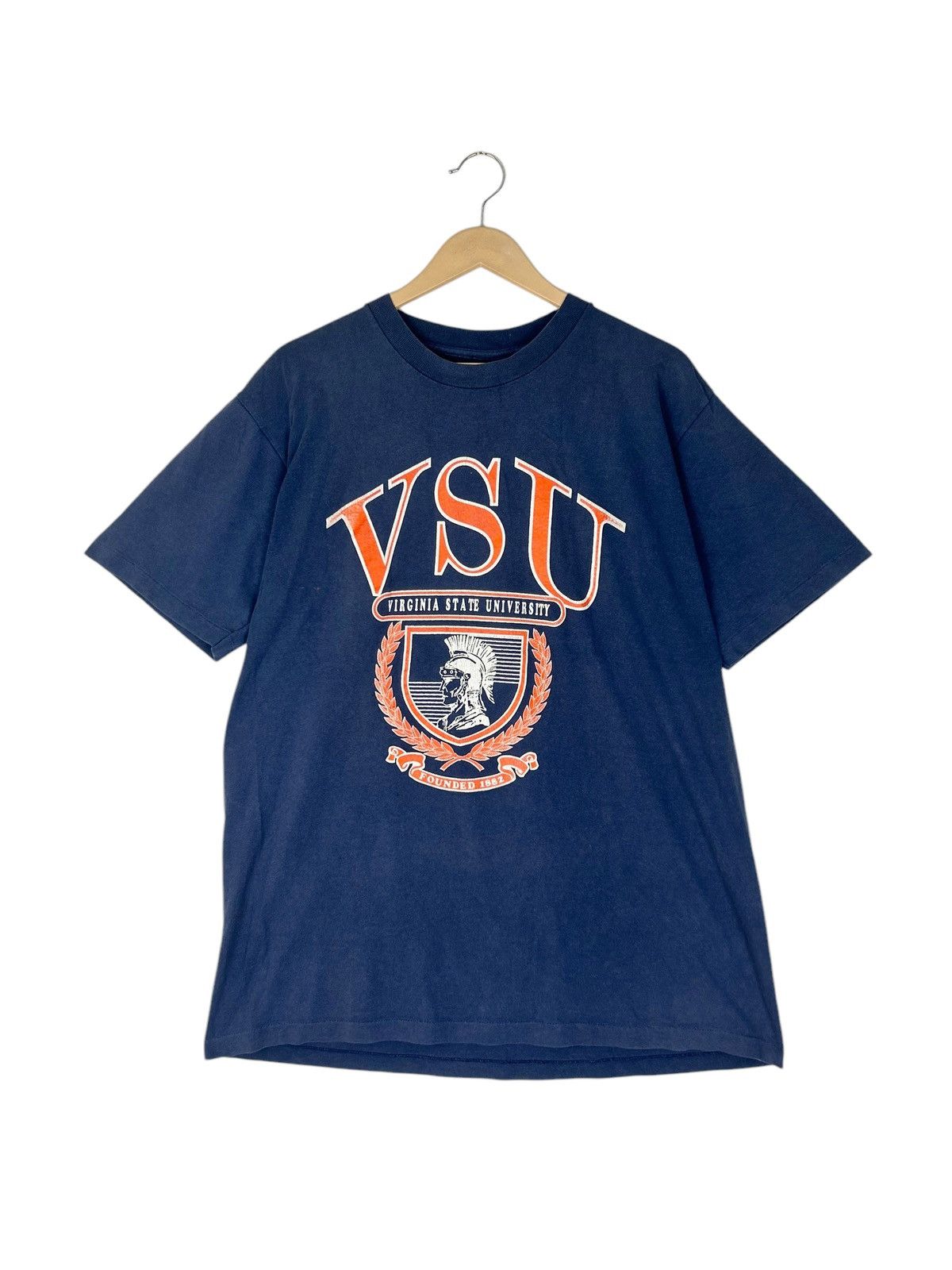Vintage Vintage 90s Virginia State University VSU/ Trojan Size US L / EU 52-54 / 3 - 1 Thumbnail