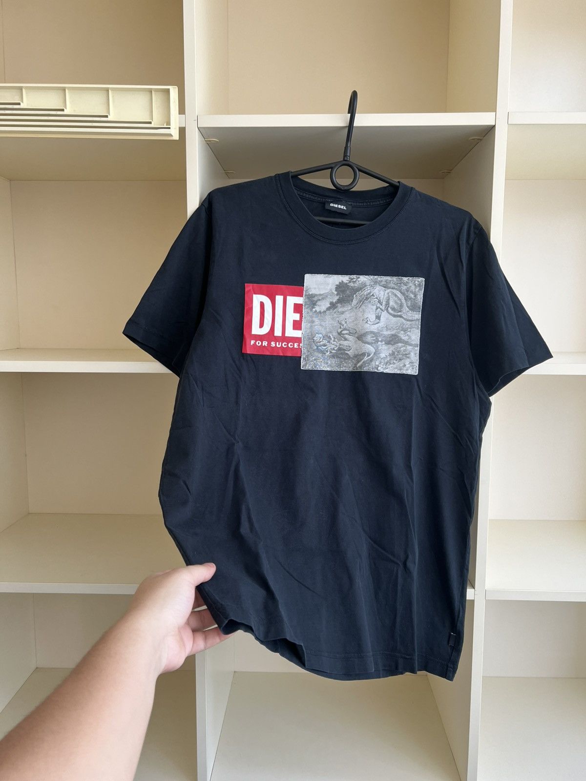 Diesel Diesel T-Shirt Black Size M Size US M / EU 48-50 / 2 - 6 Thumbnail