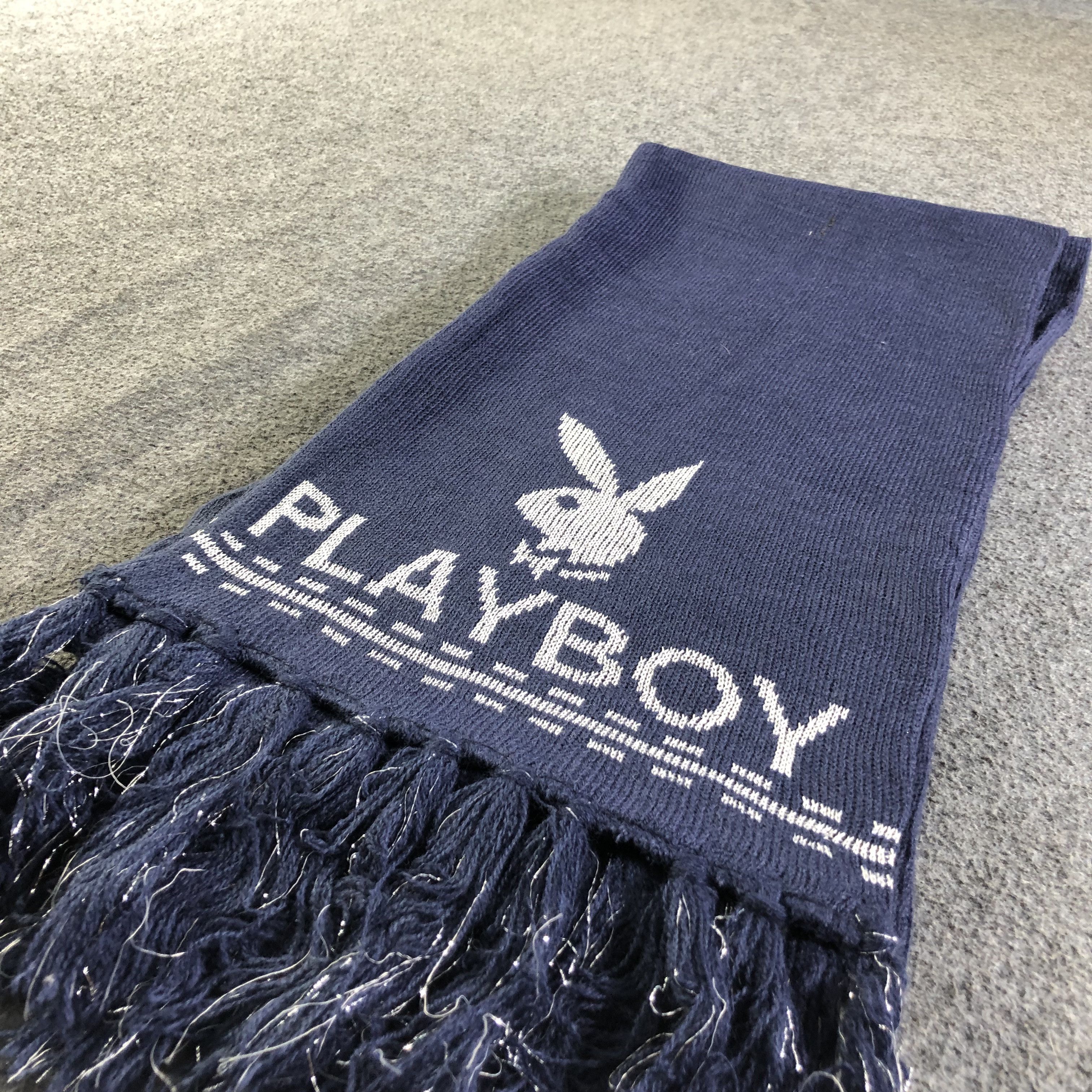 Playboy Playboy Big Logo Scarf Muffler Neckwear V2134 Size ONE SIZE - 4 Thumbnail