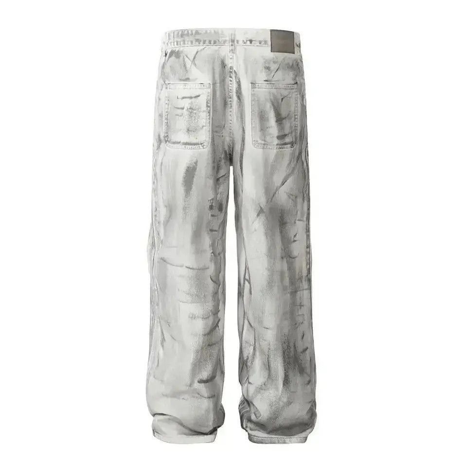Japanese Brand Design Multi Pockets Washed Dirty Cargo Pants Size US 32 / EU 48 - 2 Thumbnail