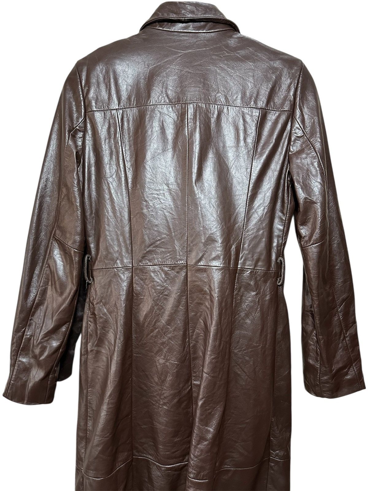 Sisley Sisley Genuine Leather Long Coat Size US S / EU 44-46 / 1 - 5 Thumbnail