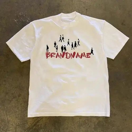 VIBE Mikami x Miho Loose Street Short Sleeve T Shirt White Size US M / EU 48-50 / 2 - 4 Thumbnail