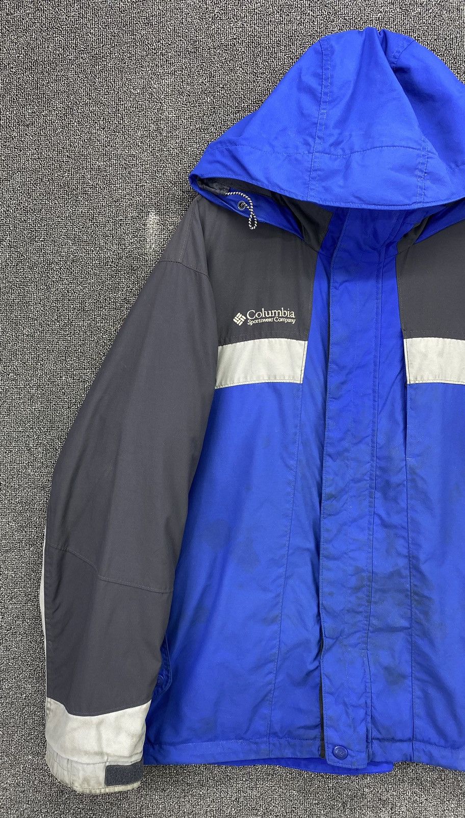 Columbia Vintage Columbia Hooded Light Jacket Size US L / EU 52-54 / 3 - 3 Thumbnail
