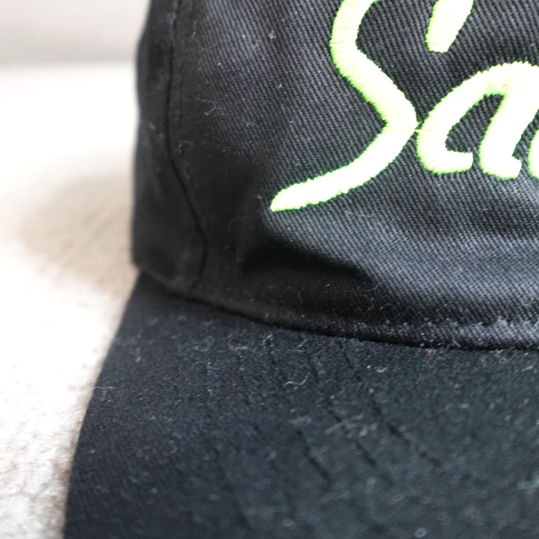 Vintage VINTAGE Salem Cigarettes Hat Black Snapback Embroidered 1992 Baseball Cap Men's One Size Adjustable Cotton Black Hat Size ONE SIZE - 5 Thumbnail