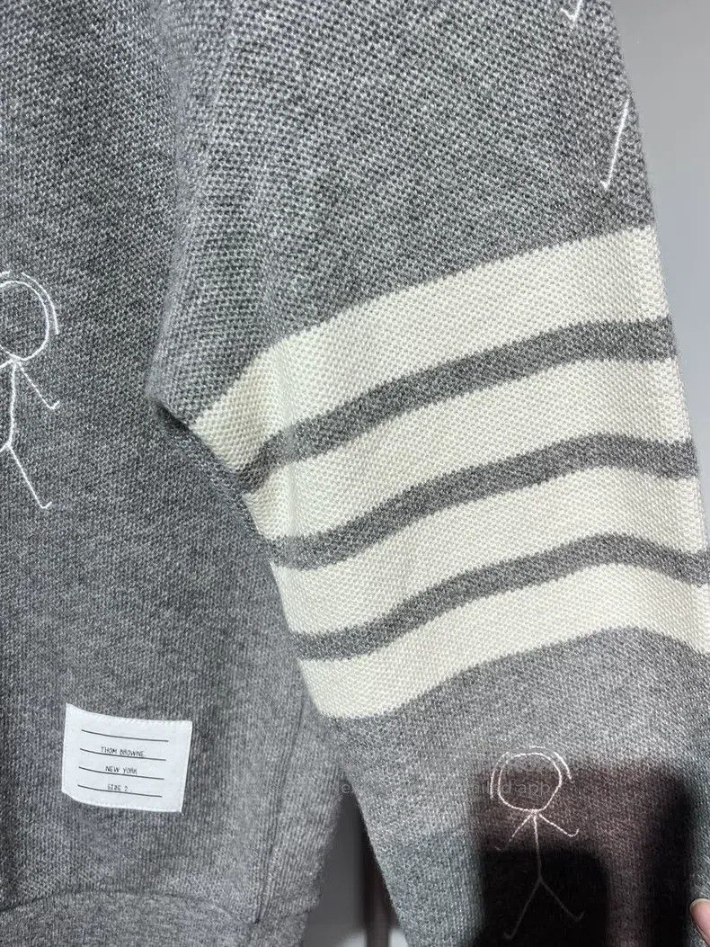 Thom Browne Thom Browne Matchstick Knit Sweater Size US M / EU 48-50 / 2 - 8 Thumbnail