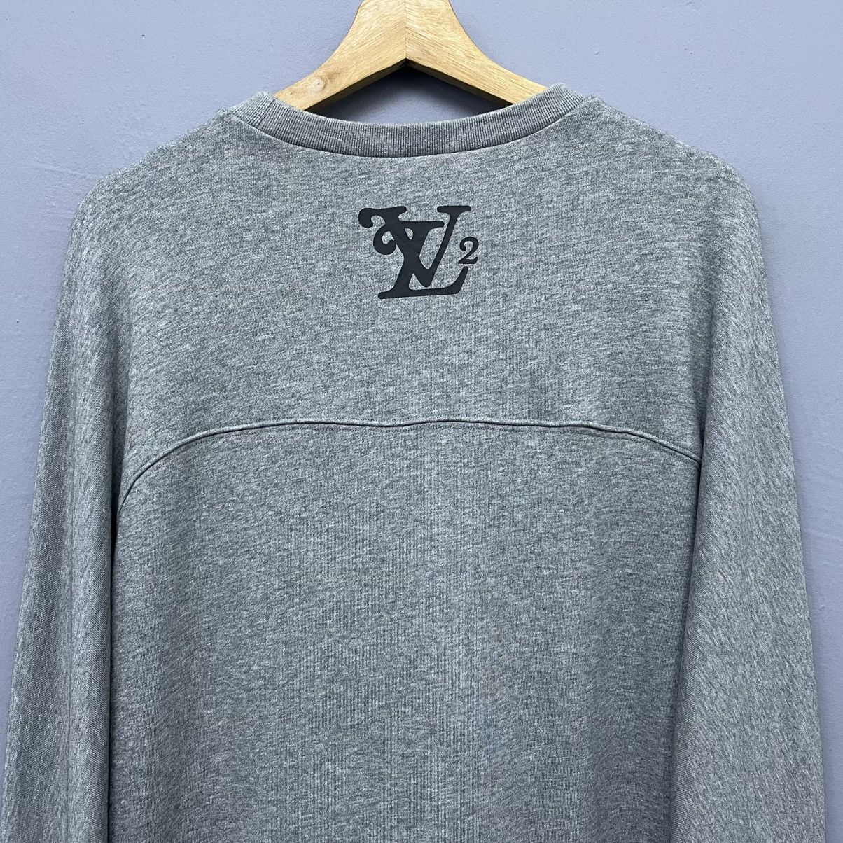 Louis Vuitton Louis Vuitton x Nigo Squared Crewneck Sweatshirt Size US L / EU 52-54 / 3 - 6 Thumbnail