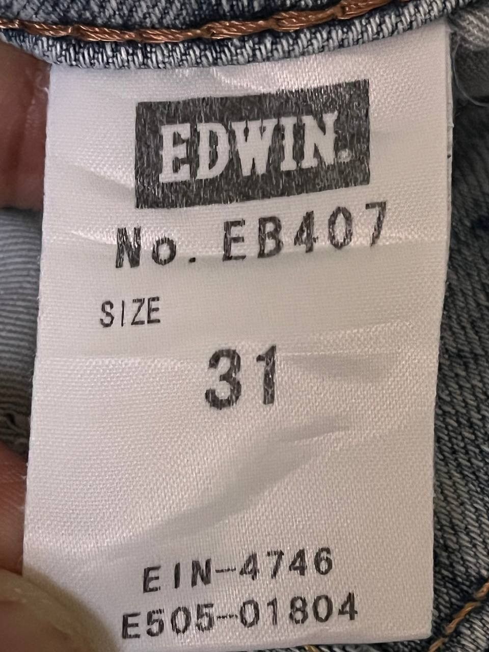 Edwin VINTAGE EDWIN MADE IN JAPAN RARE FADED STYLE Size US 34 / EU 50 - 13 Thumbnail