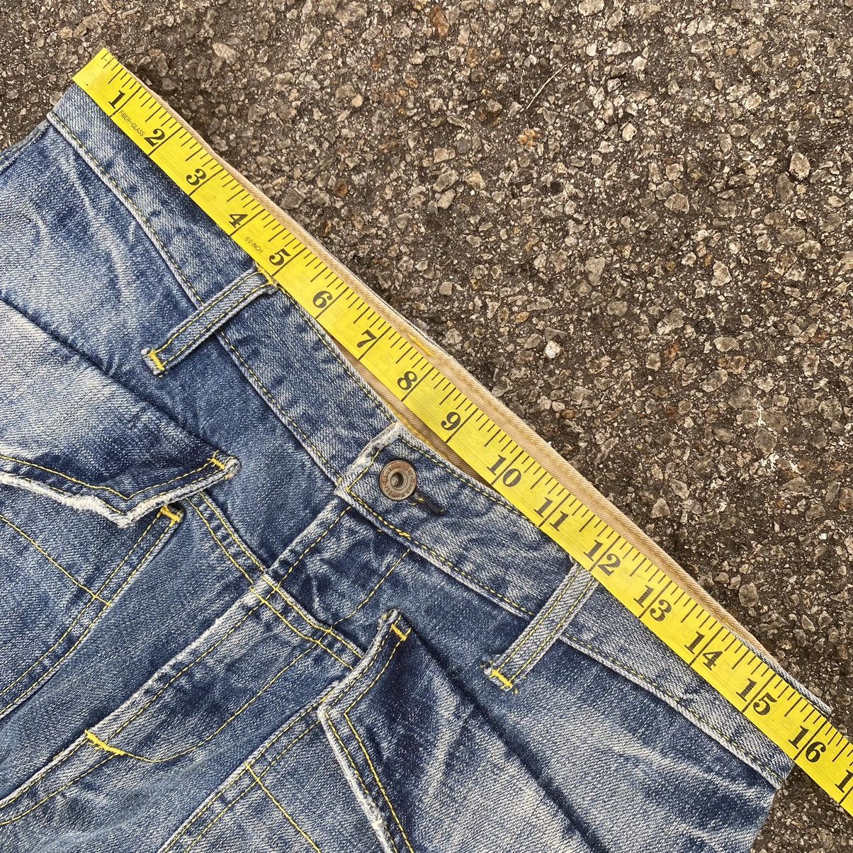 Kapital Flare Jeans Back Number Monkey Pocket Japanese Denim Size US 30 / EU 46 - 5 Thumbnail