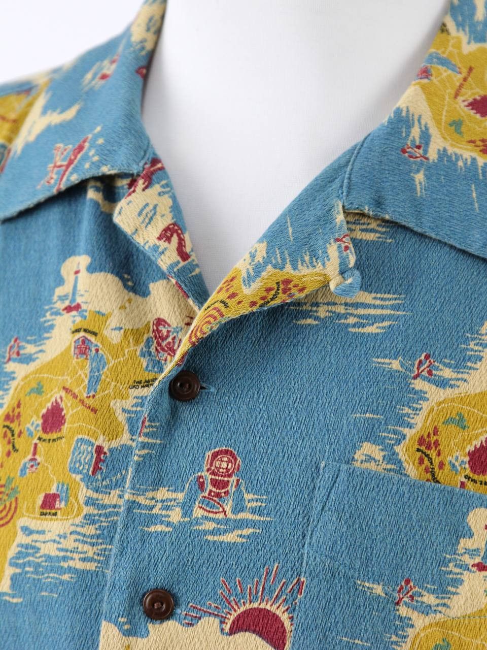 Nudie Jeans NUDIE JEANS Thick short-sleeved shirt with print Size US L / EU 52-54 / 3 - 5 Thumbnail