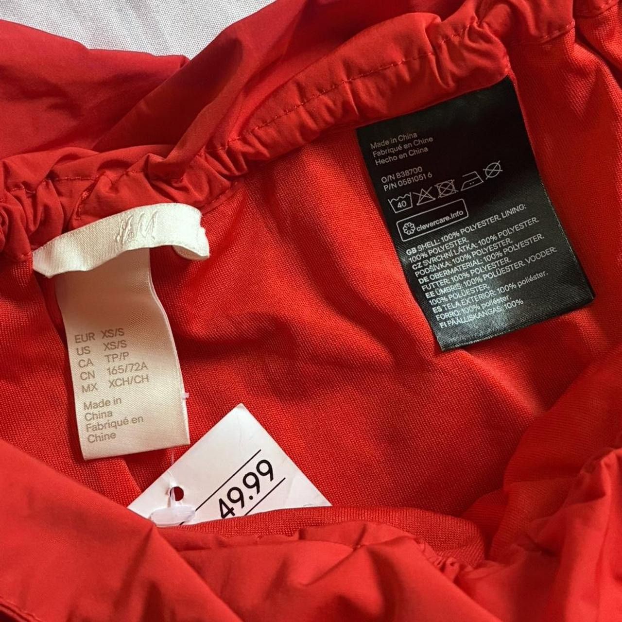 H&M H&M Drawstring Balloon Bubble Mini Skirt Size 27" / US 4 / IT 40 - 5 Thumbnail