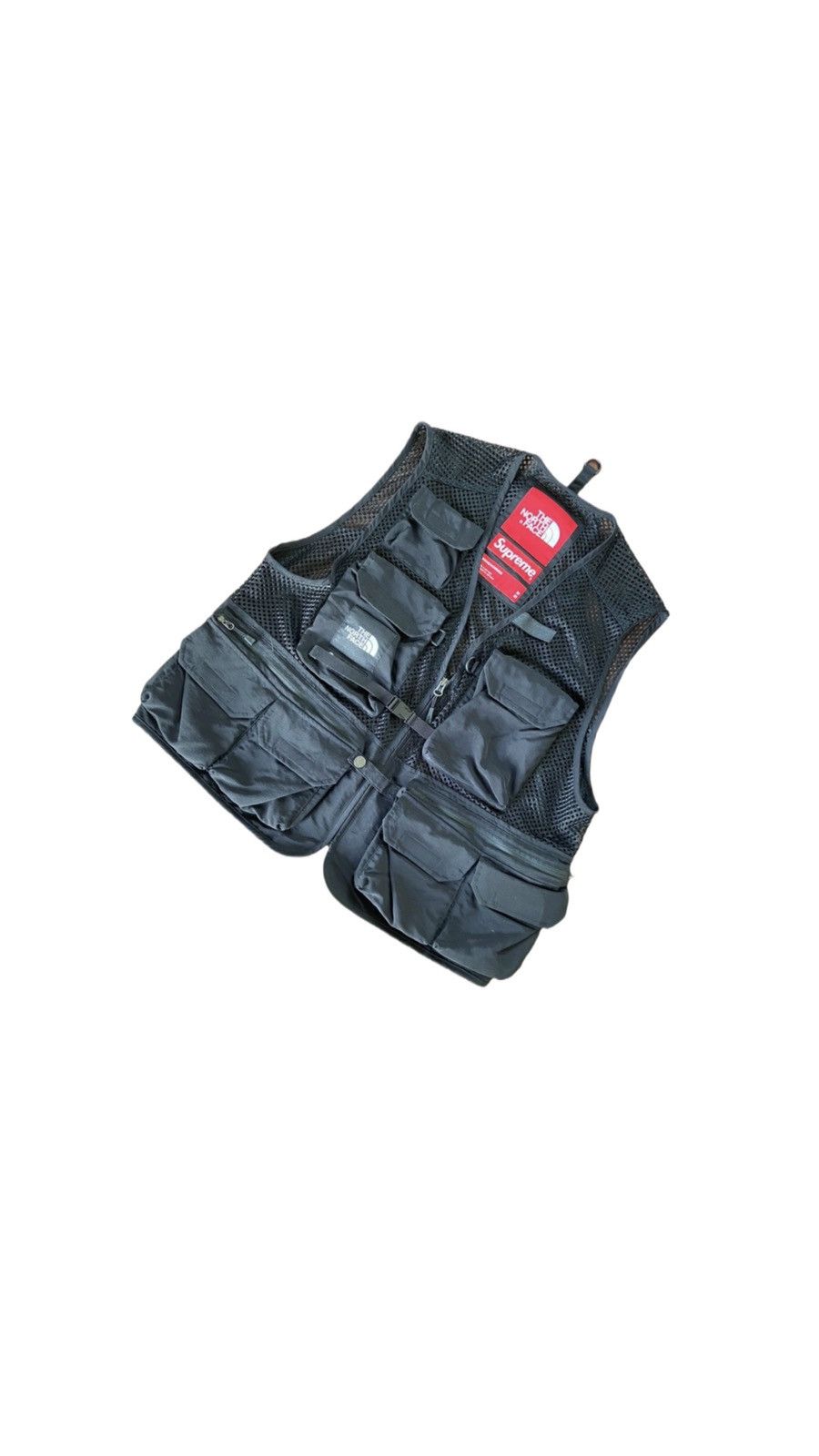 Supreme Supreme The North Face Cargo Vest Black | Grailed