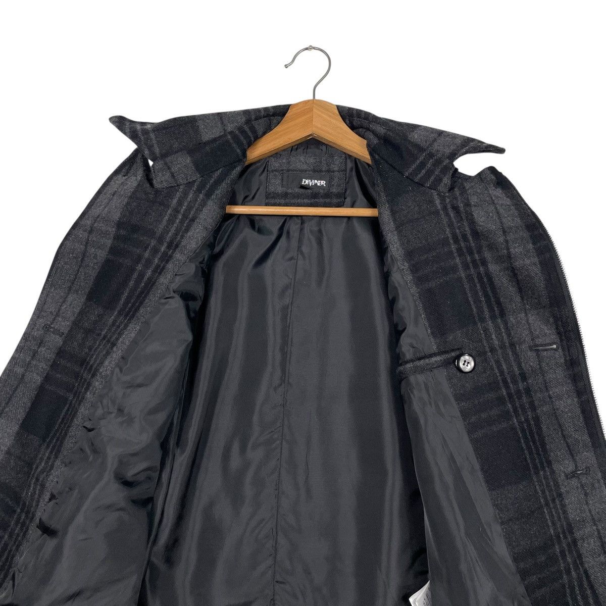 Other Japanese Brand Diviner Tartan Double Breasted Jacket Size US S / EU 44-46 / 1 - 13 Thumbnail