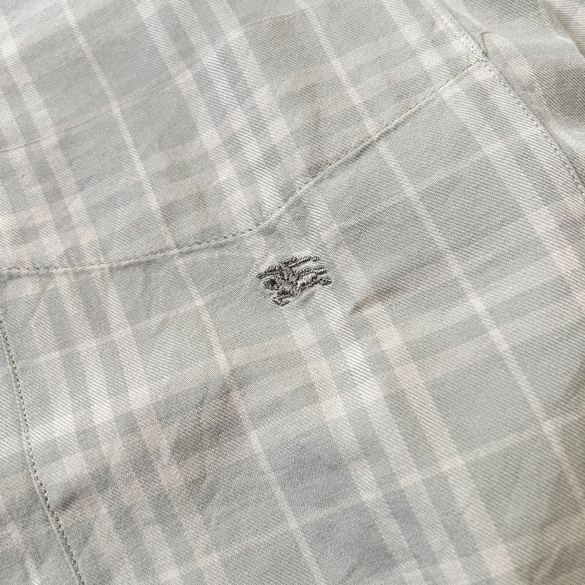 Burberry Vintage Burberry Nova check Sage Green Longsleeve Shirt Size US M / EU 48-50 / 2 - 3 Thumbnail