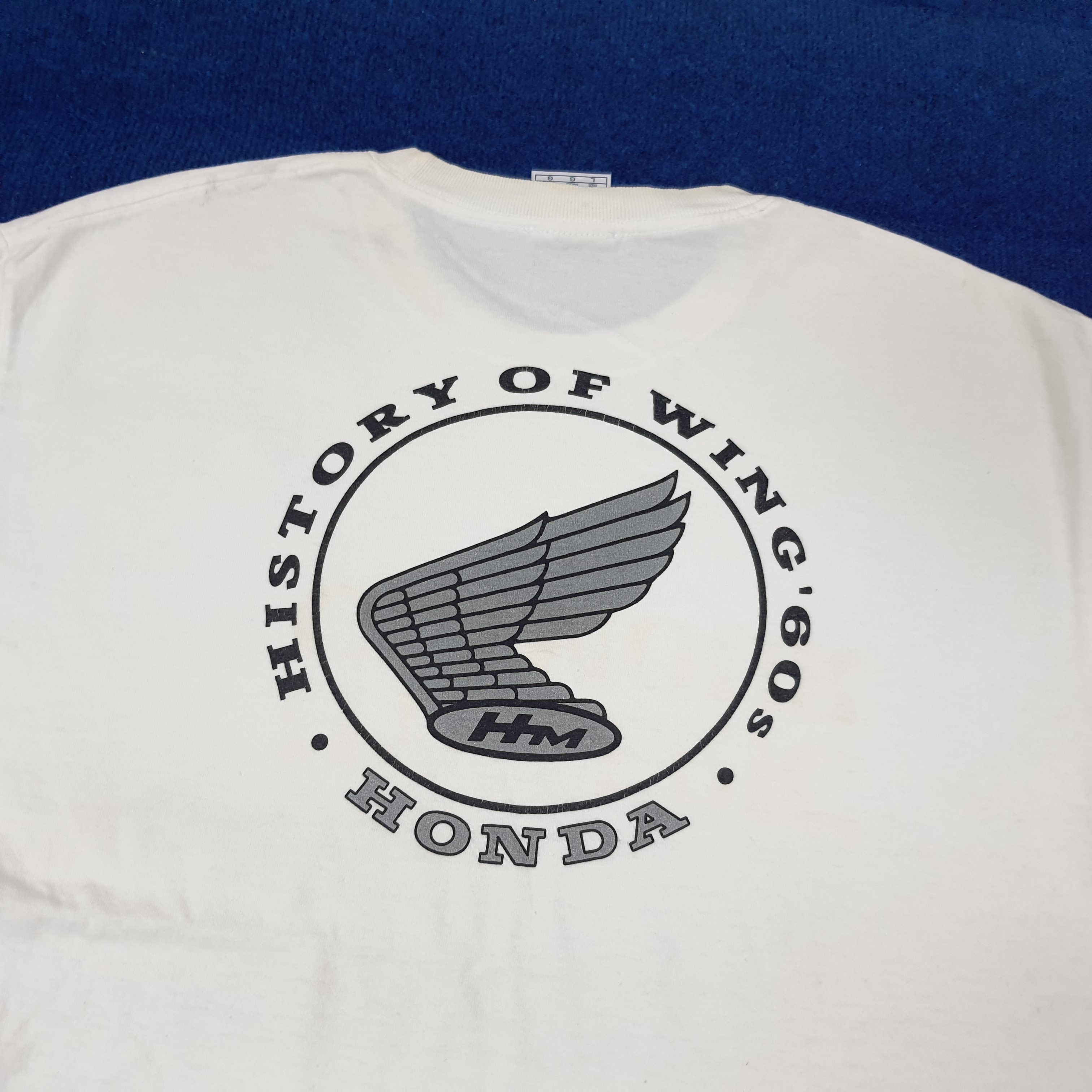 Honda Vintage HONDA Japan Racing Brand Sports Tshirt C223N52 Size US L / EU 52-54 / 3 - 2 Thumbnail