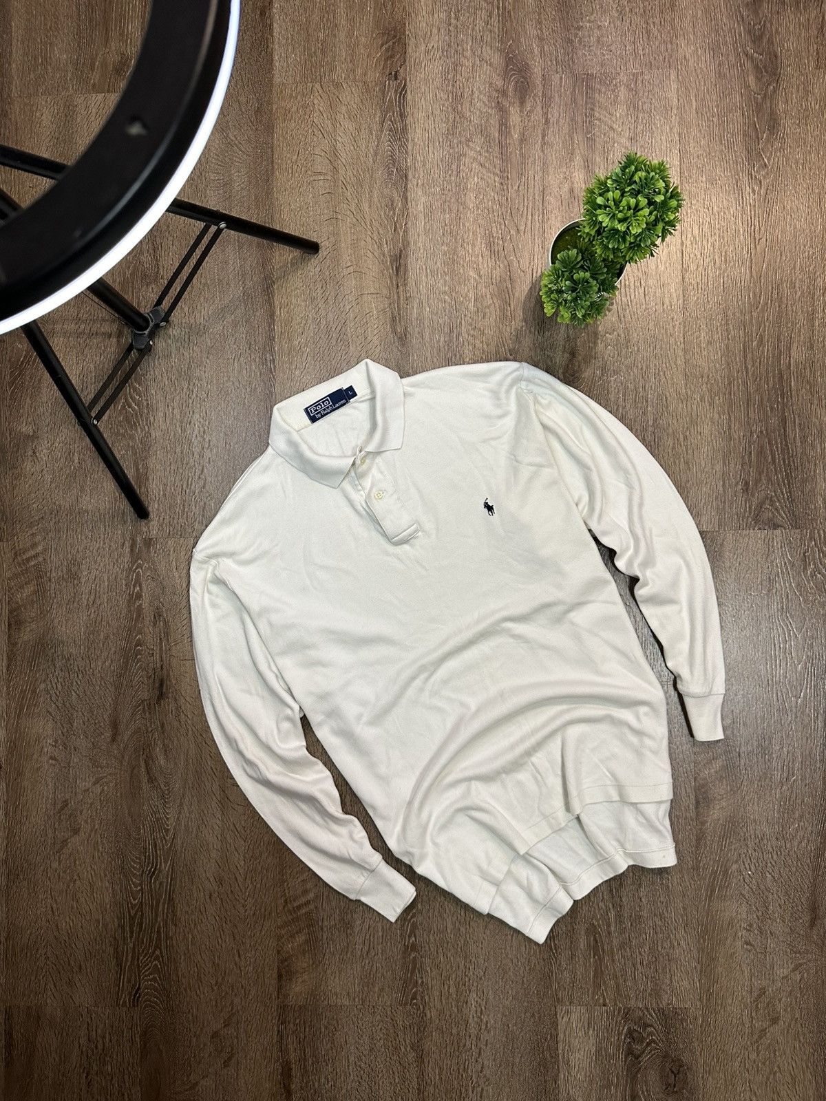 Polo Ralph Lauren Polo Ralph Lauren Long Sleeve T-Shirt Small Pony Size US L / EU 52-54 / 3 - 1 Thumbnail