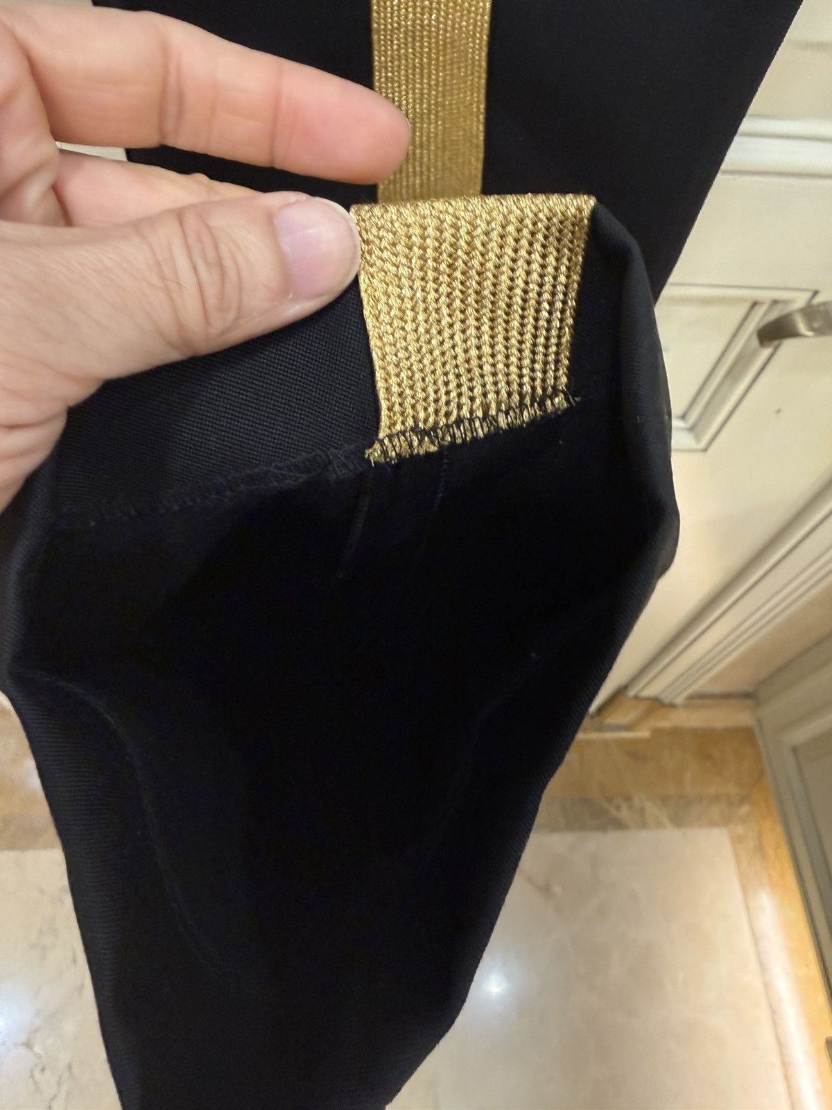 Alexander McQueen wool pants with gold stripes size48 Size US 31 - 5 Thumbnail