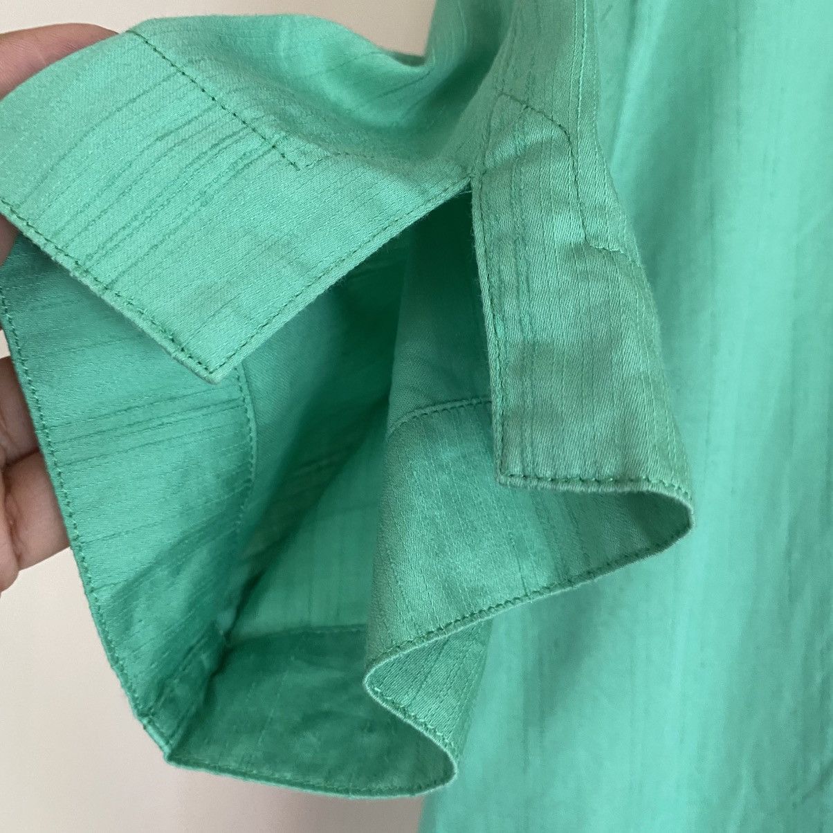 Dior Christian Dior Mint Green Short Sleeve Shirt Size M / US 6-8 / IT 42-44 - 6 Thumbnail