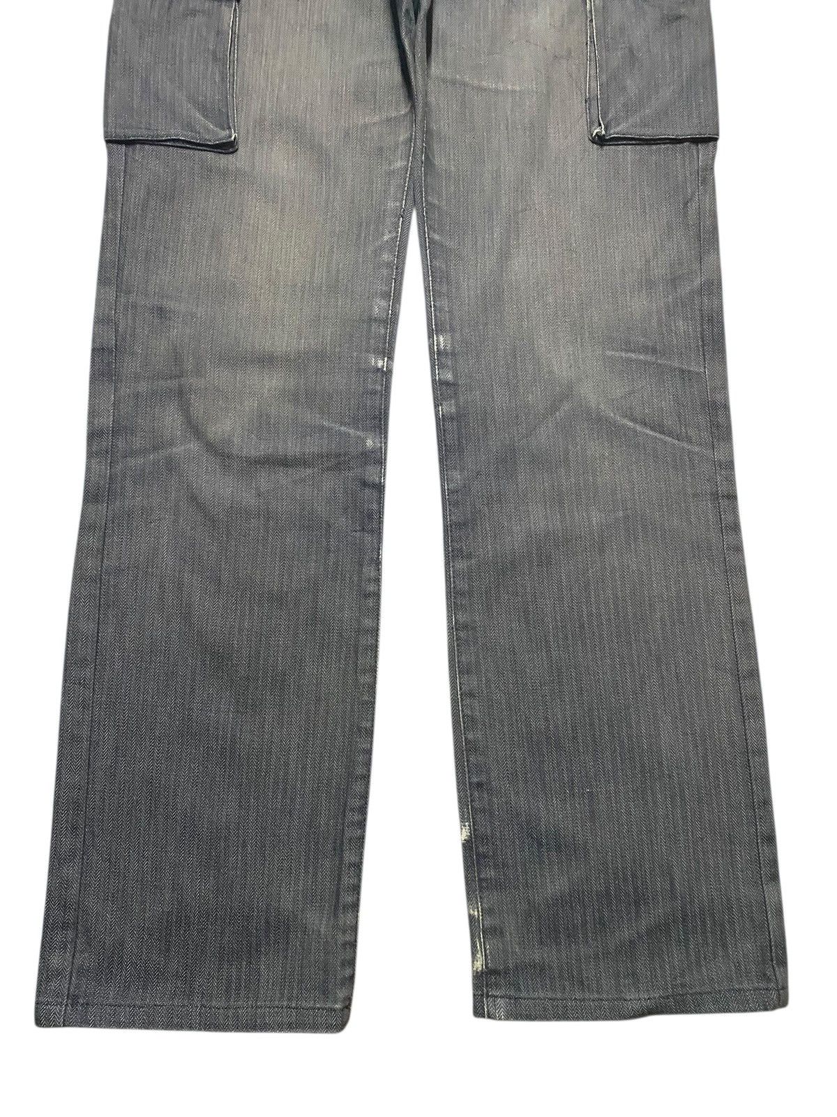 Michel Klein Vintage Michel Klein Homme Paris Distressed Cargo Pants Size US 29 - 5 Thumbnail