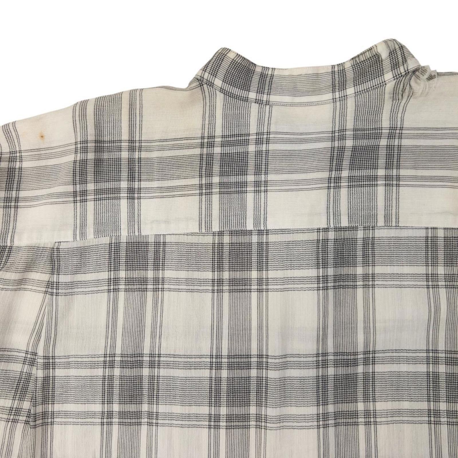 Issey Miyake Vintage Issey Miyake Checkered Long Sleeve Shirt Size L Size US L / EU 52-54 / 3 - 7 Thumbnail