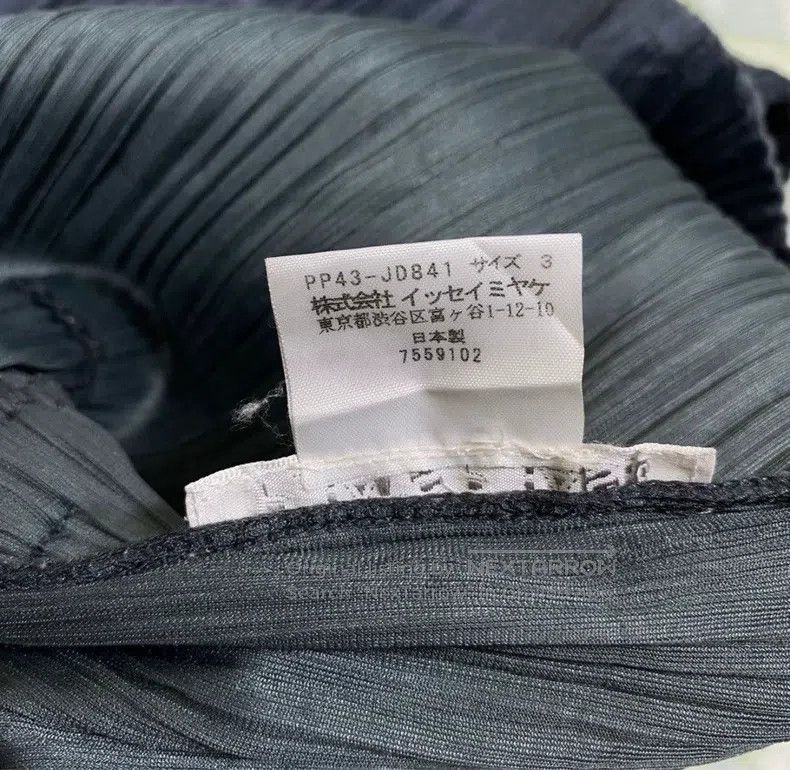Issey Miyake Issey Miyake Vintage Dark Blue Striped Vest Size L / US 10 / IT 46 - 6 Thumbnail